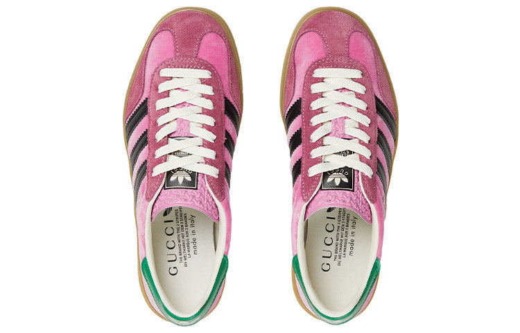 (WMNS) adidas originals x GUCCI Gazelle Classic Casual Skateboarding Shoes 707864-9STU0-5960