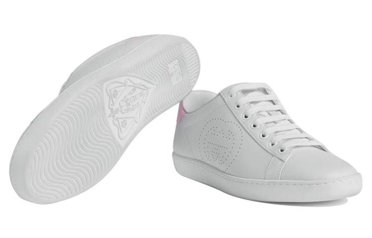 (WMNS) Gucci Ace 'Interlocking G - White Pink' 598527-AYO70-9076