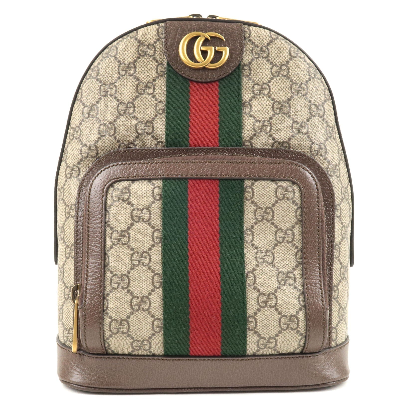 GUCCI Sherry Ophidia GG Small Supreme Leather Ruck Sack 547965