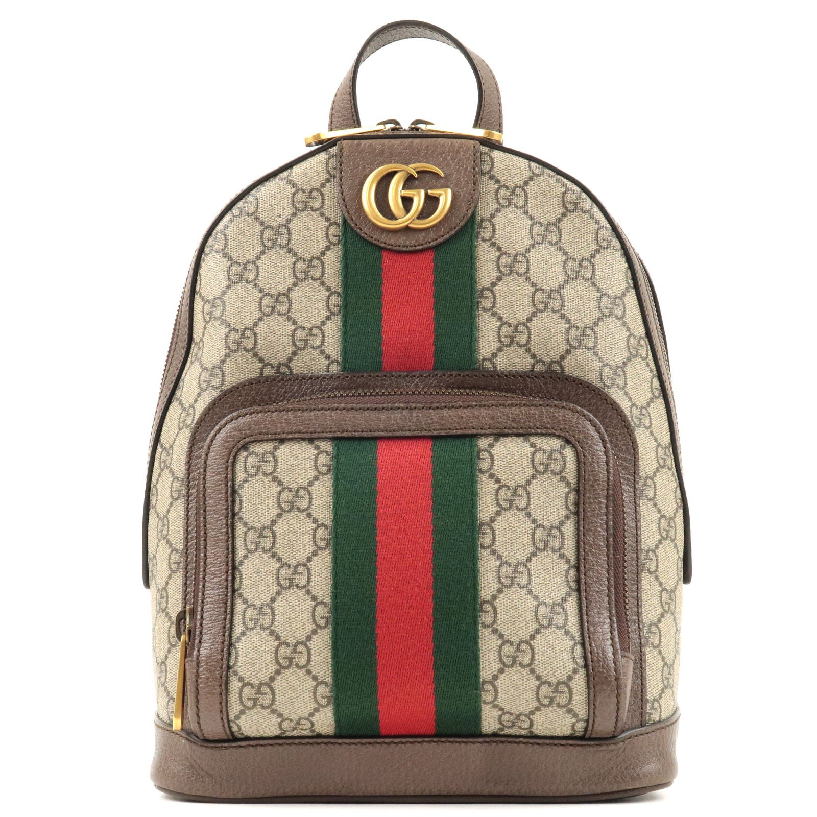 GUCCI Sherry Ophidia GG Supreme Leather GG Small Back Pack 547965