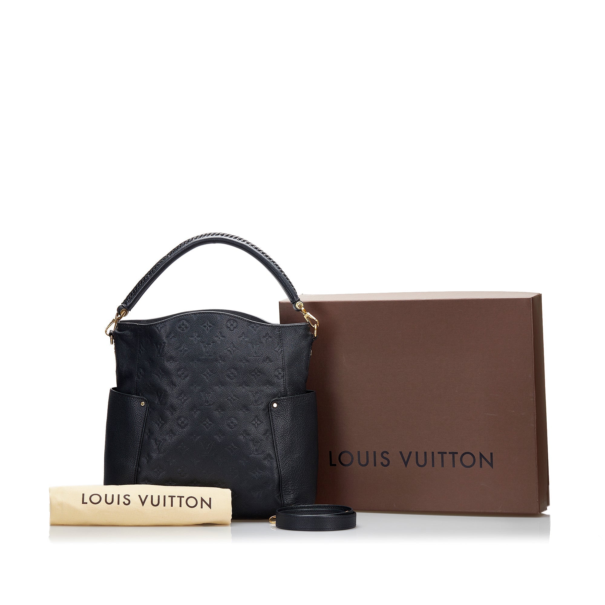 Louis Vuitton Bagatelle Black Monogram Empreinte