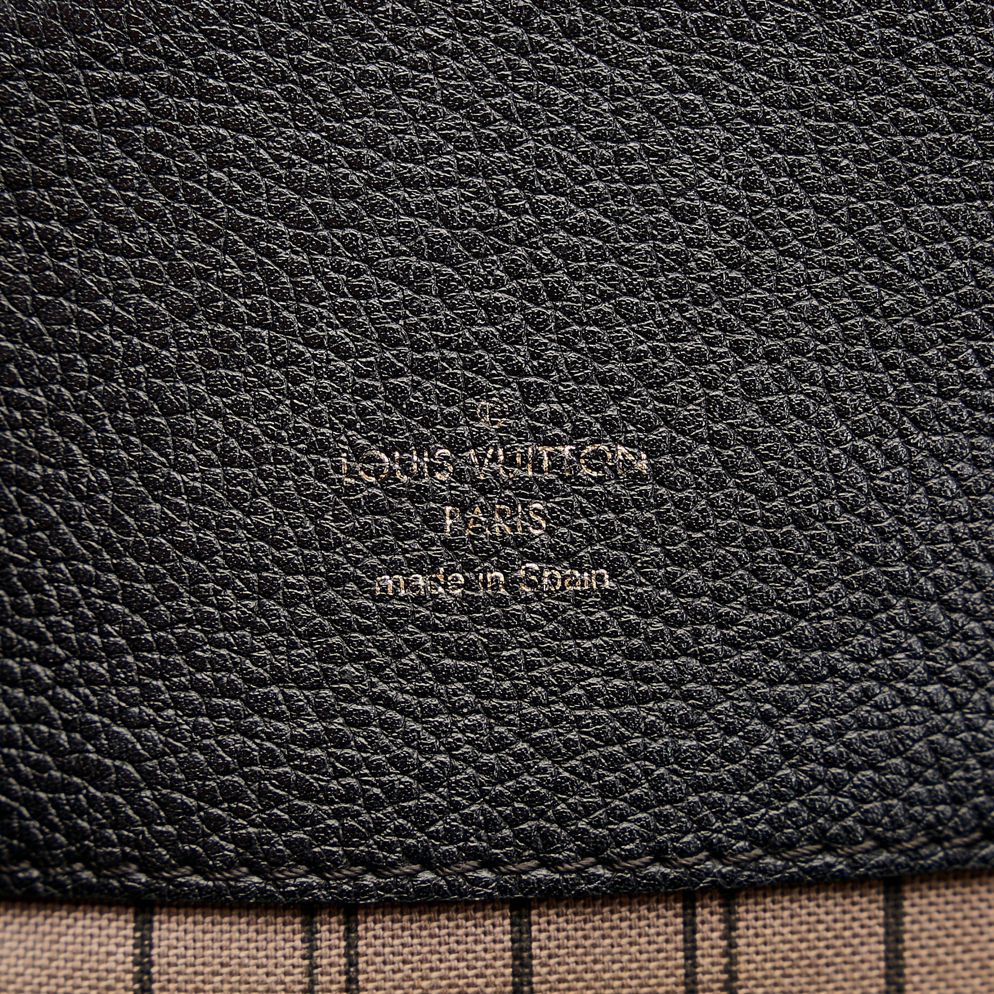 Louis Vuitton Bagatelle Black Monogram Empreinte