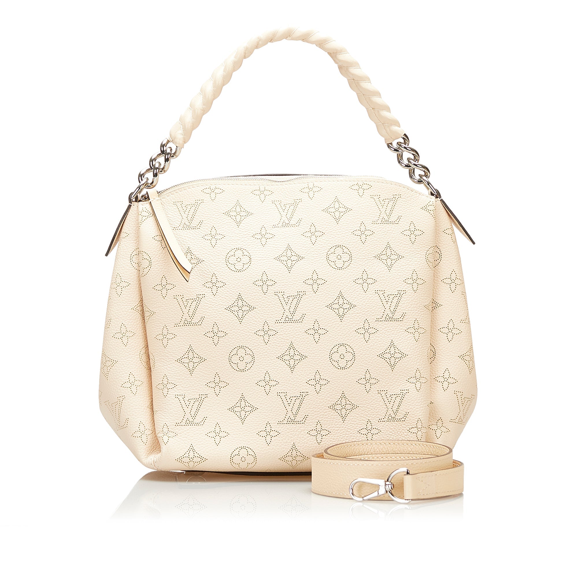 Louis Vuitton Babylone Chain BB Beige Monogram Mahina