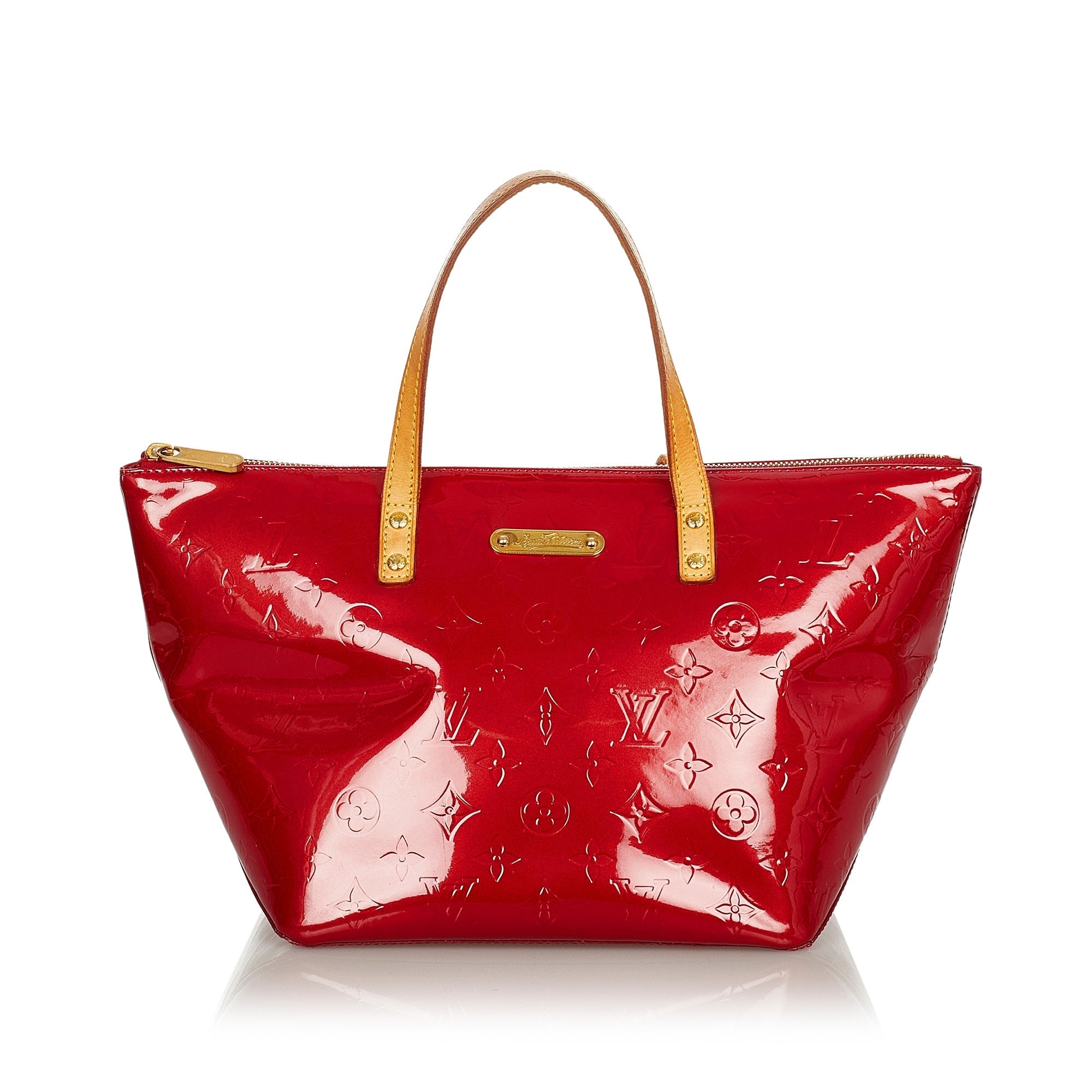 Louis Vuitton Bellevue PM Red Monogram Vernis