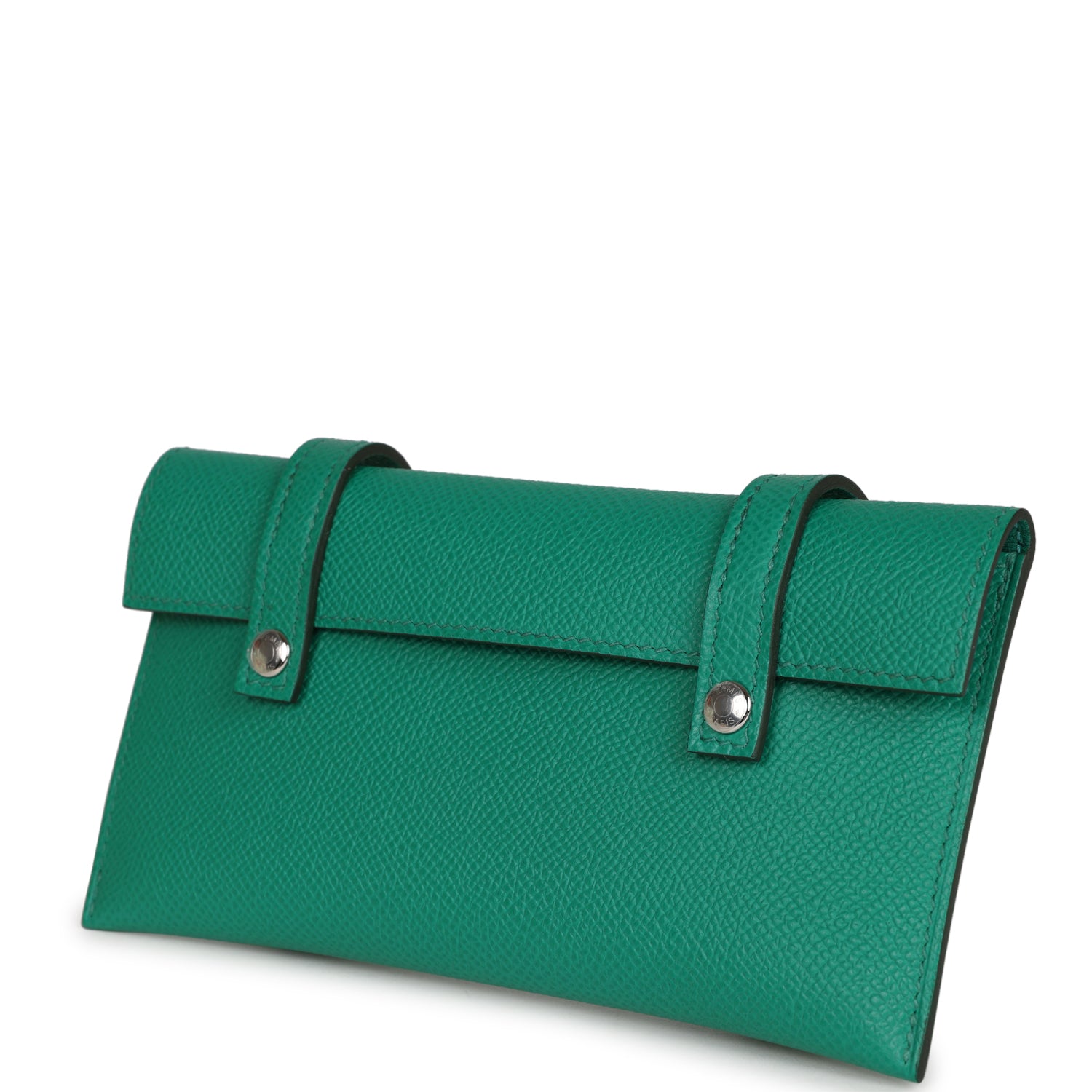 Hermes "Quelle Idolle" Picto Kelly Doll Vert Fizz Epsom Palladium Hardware