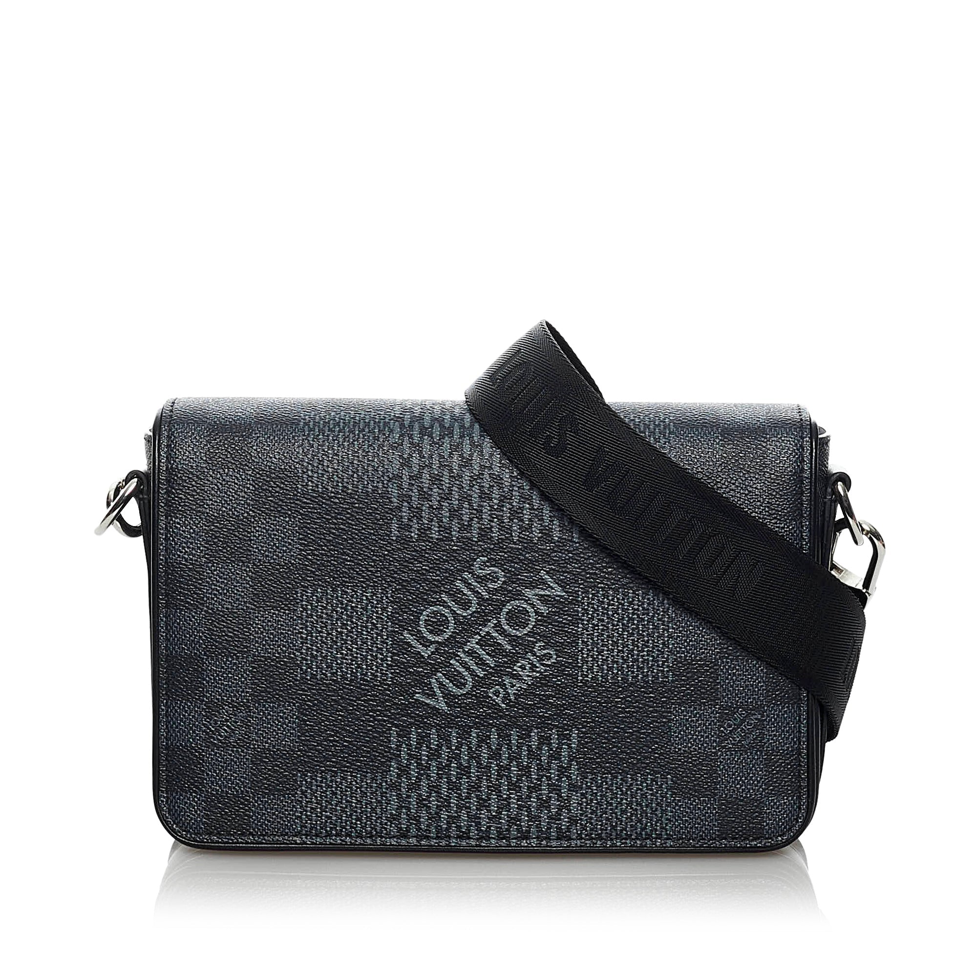 Louis Vuitton 3D Studio Messenger Bag Damier Graphite Canvas