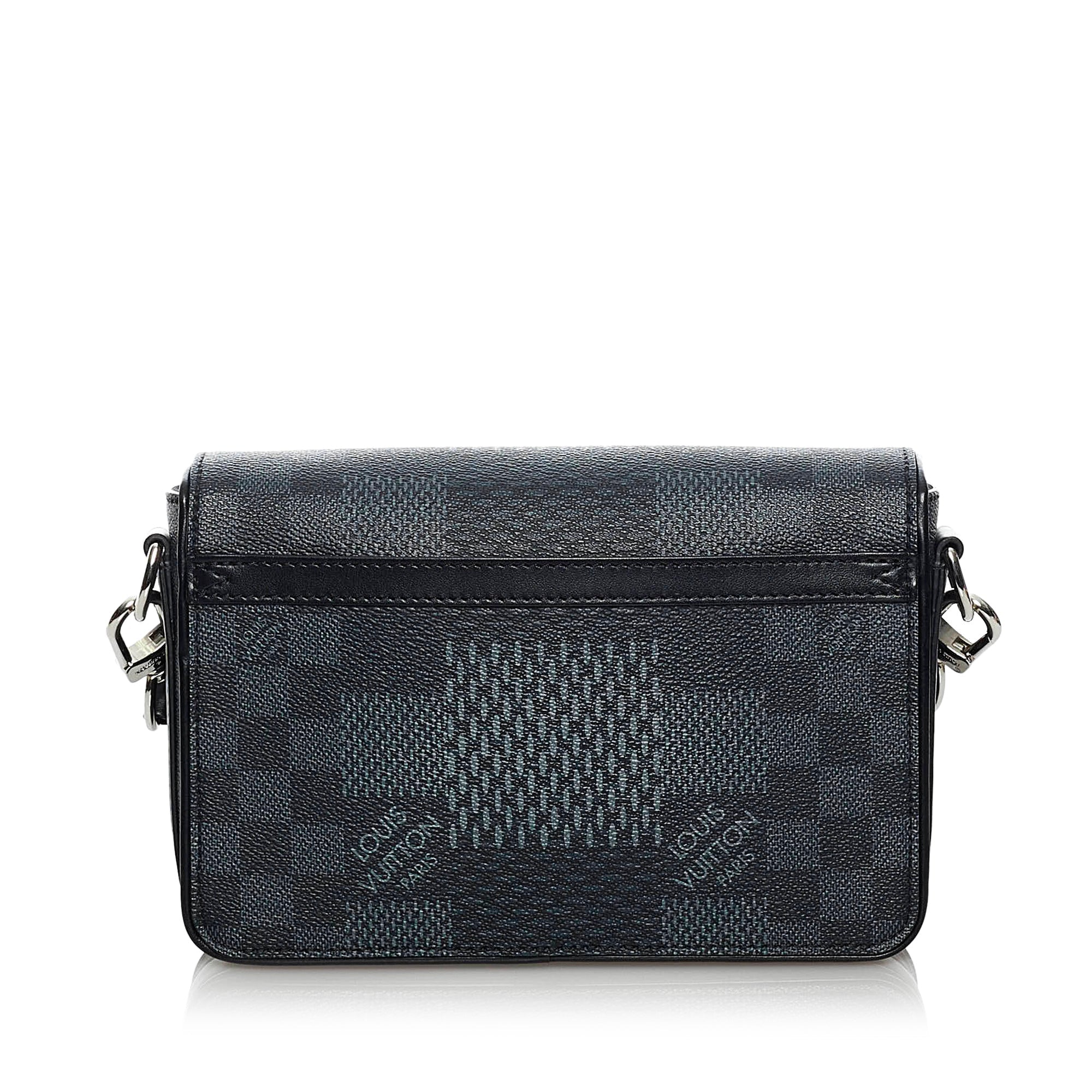 Louis Vuitton 3D Studio Messenger Bag Damier Graphite Canvas