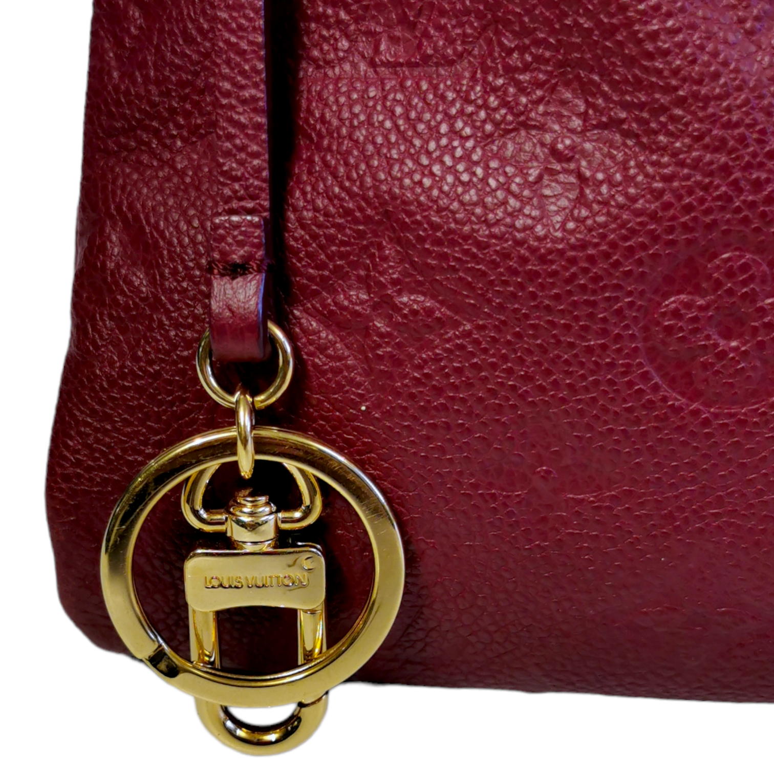 Louis Vuitton Artsy MM Red Aurore Monogram Empreinte