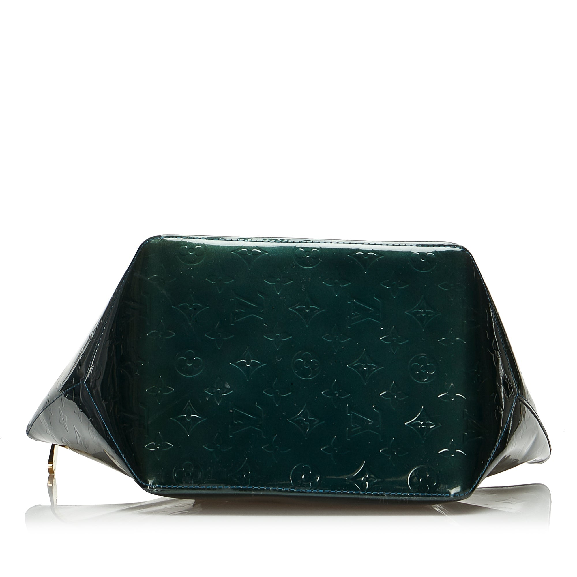 Louis Vuitton Bellevue PM Green Monogram Vernis