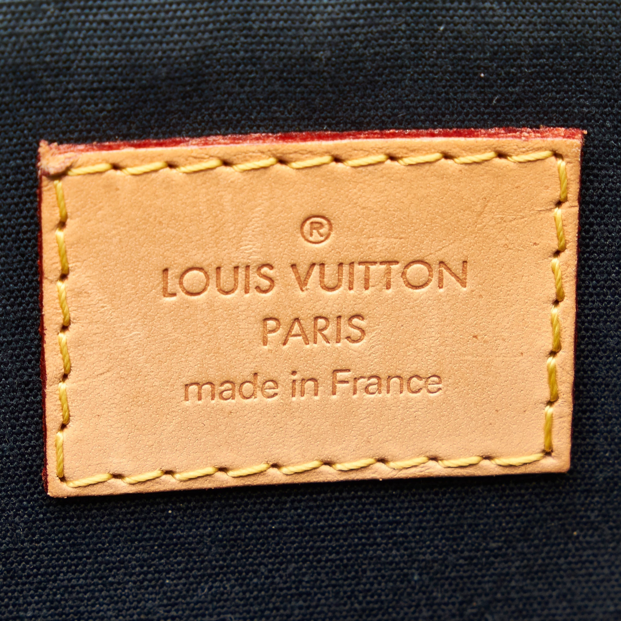 Louis Vuitton Bellevue PM Green Monogram Vernis