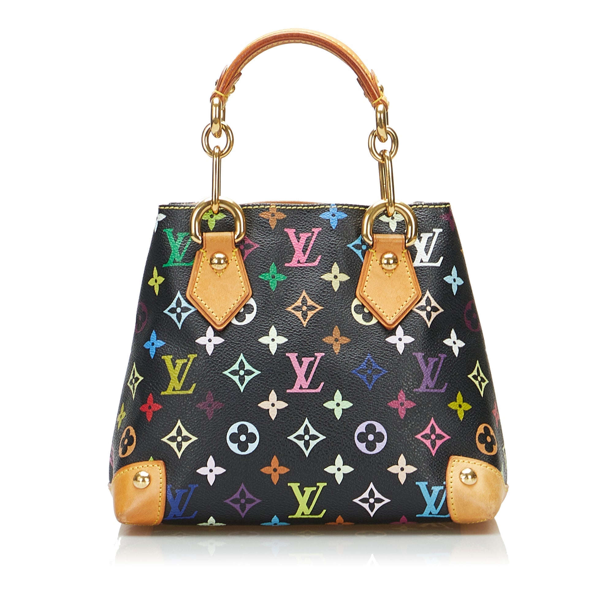 Louis Vuitton Audra Black Multicolor Monogram Canvas