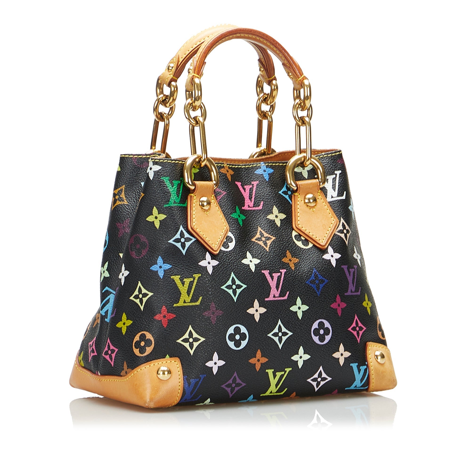 Louis Vuitton Audra Black Multicolor Monogram Canvas