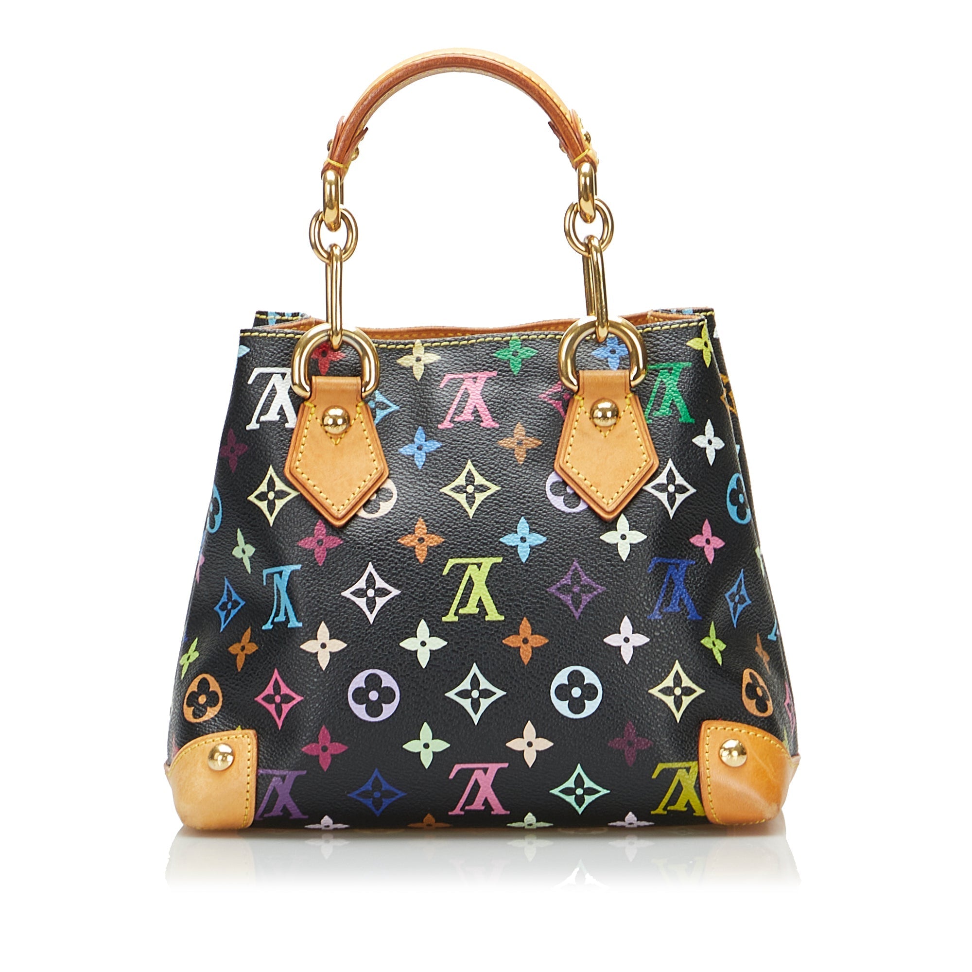 Louis Vuitton Audra Black Multicolor Monogram Canvas