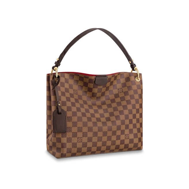 Graceful PM Damier Ebene in Brown Handbags L*V