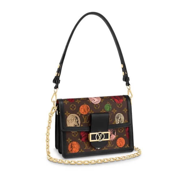 L*V Dauphine MM Monogram in Multicolor Handbag