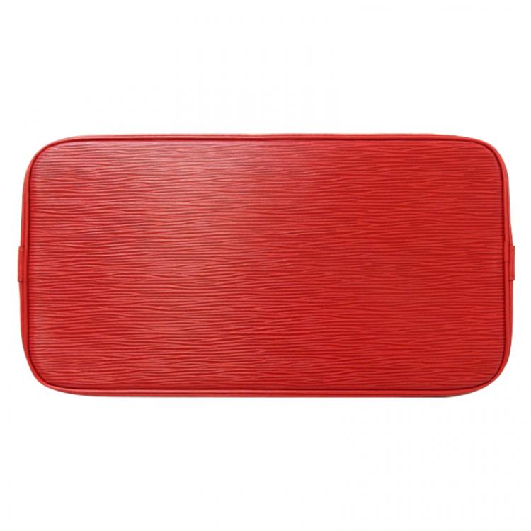 Alma BB Epi Leather in Red